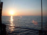 24 juni 2003 Zonsondergang